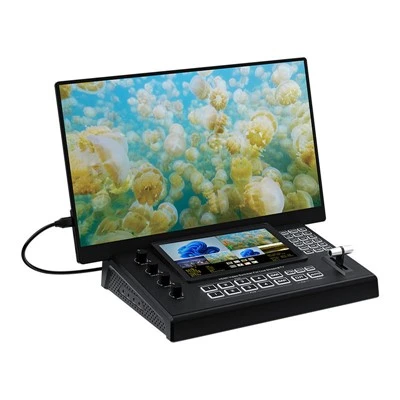 4 Yollu HDMI Video Değiştirici 1080P60Hz Canlı Yayın Prodüksiyon Değiştirici