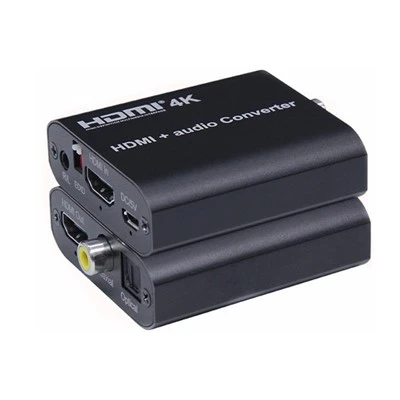 Optik Koaksiyel Çıkışlı 4K HDMI Ses Çıkarıcı