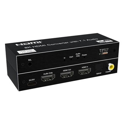 8K HDMI Ses Dönüştürücü – 8K@60Hz Ses Çıkarıcı